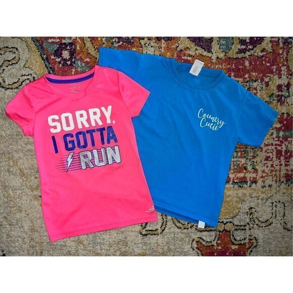 Girls’ Short Sleeve Bundle of 2 - Picture 1 of 4